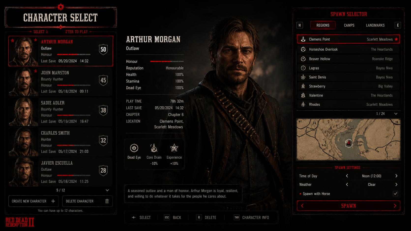 VORP Character Creator & Selector Scripts | CAS Scripts