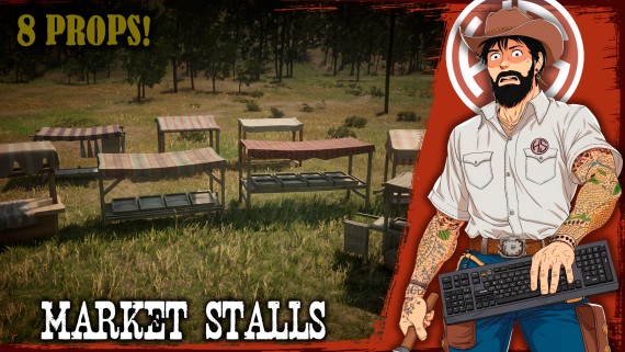 Market Stall - CUSTOM PROPS
