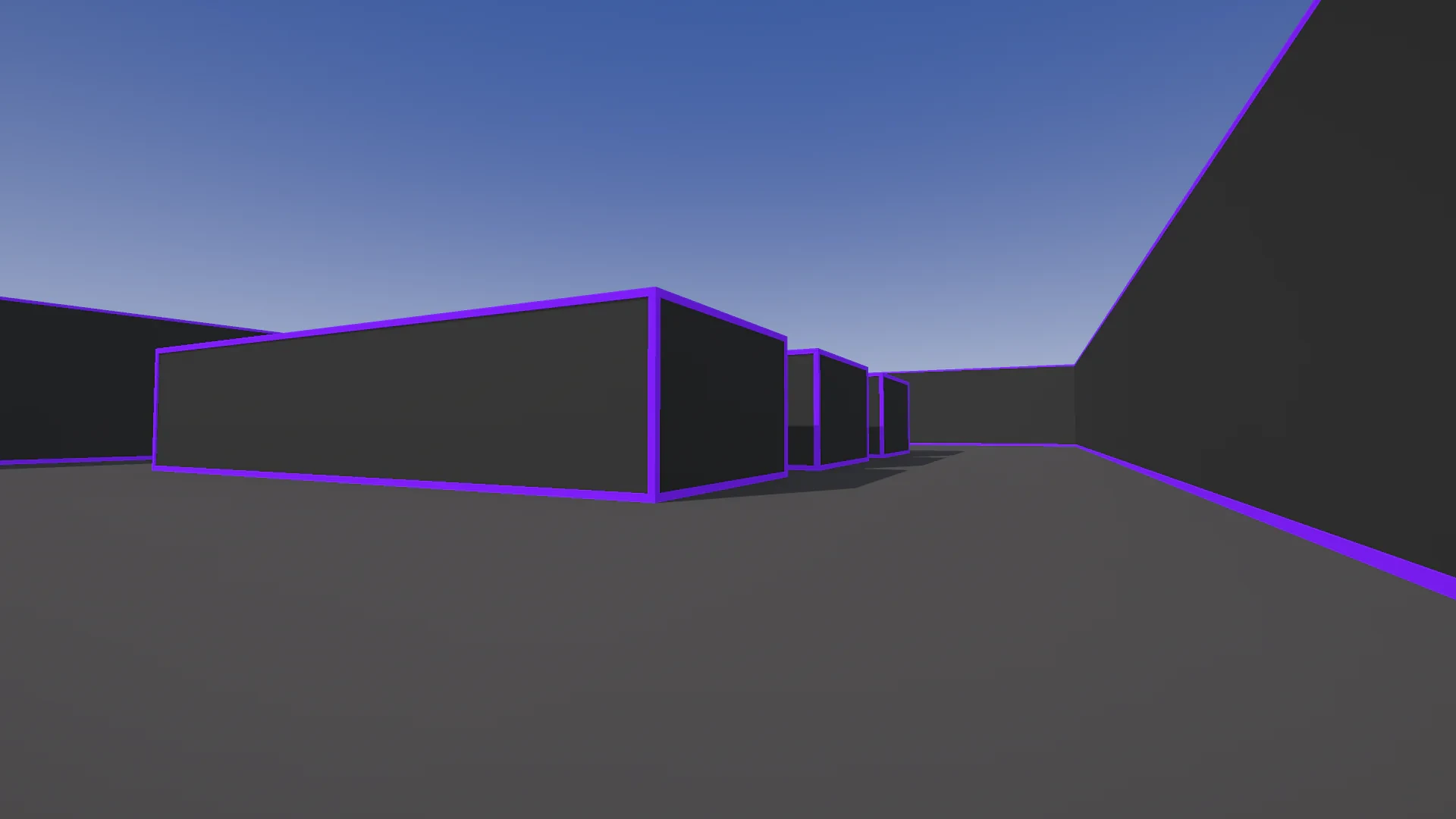 A sightline running the length of an IC PvP Maps arena