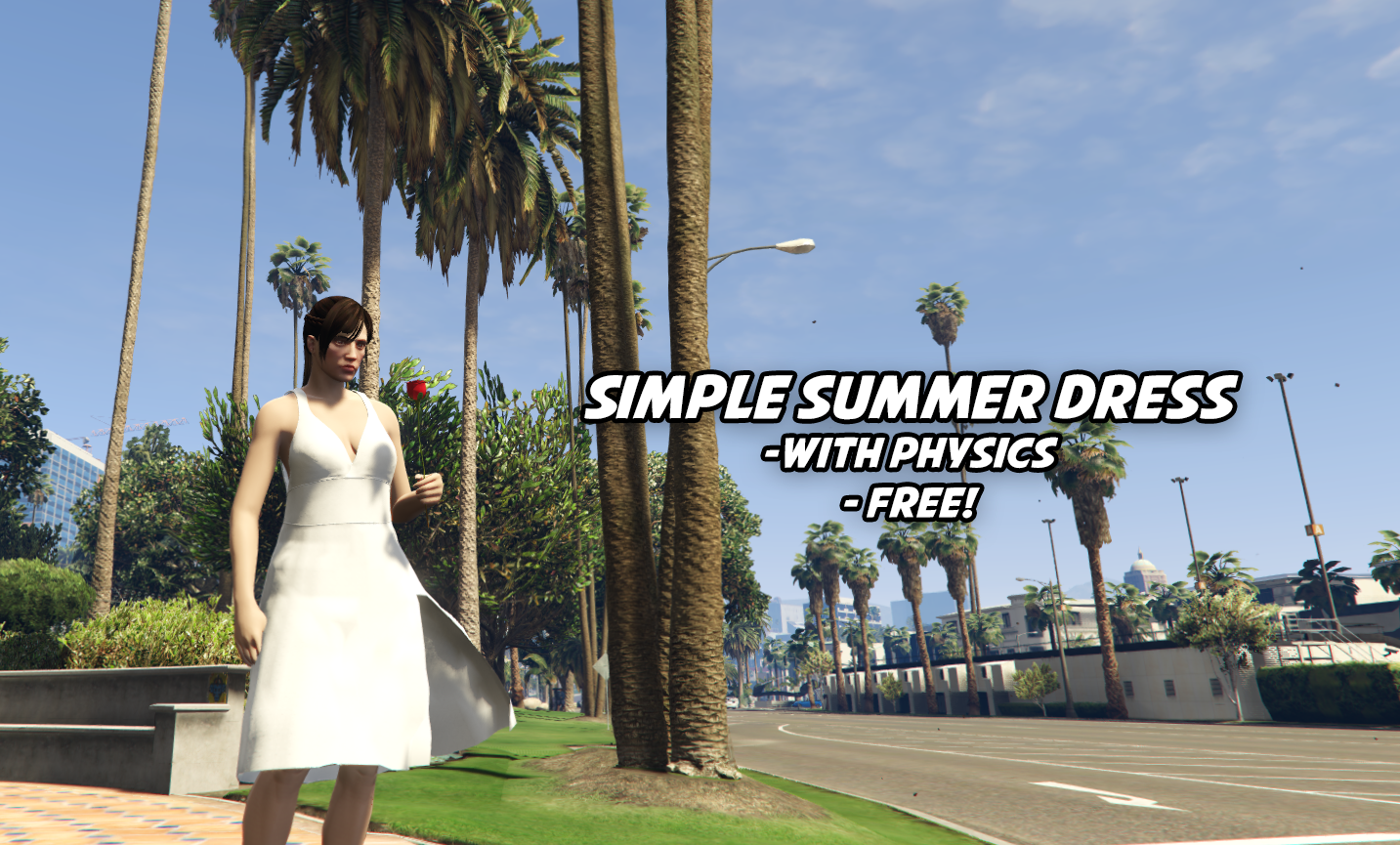 Female Simple Summer Dress (+ Physics)