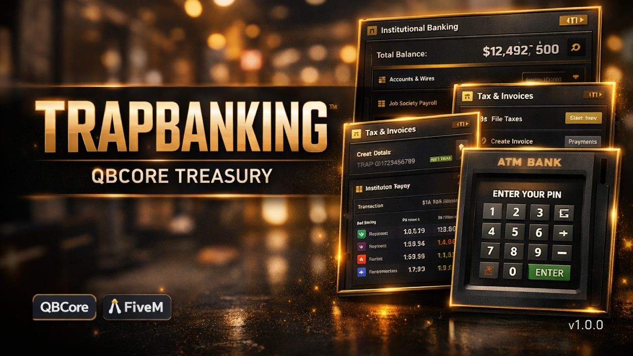 Advanced QBCore Banking