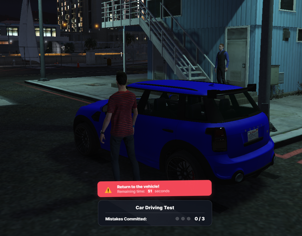 Advanced Driving Licence System (Car, Helicopter, Boat)