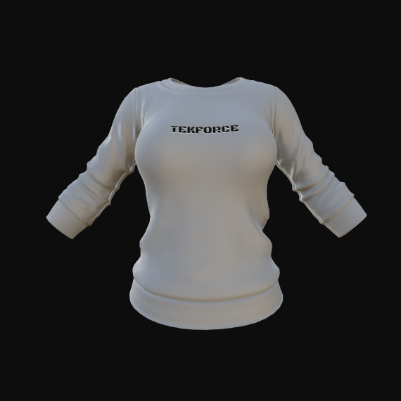 On White Sweater