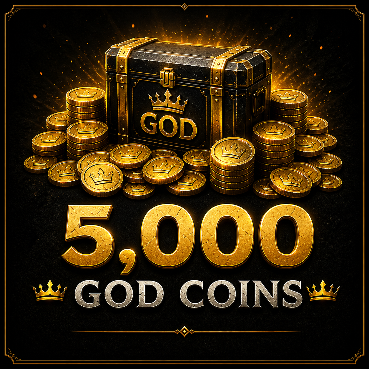 5,000  God Coins