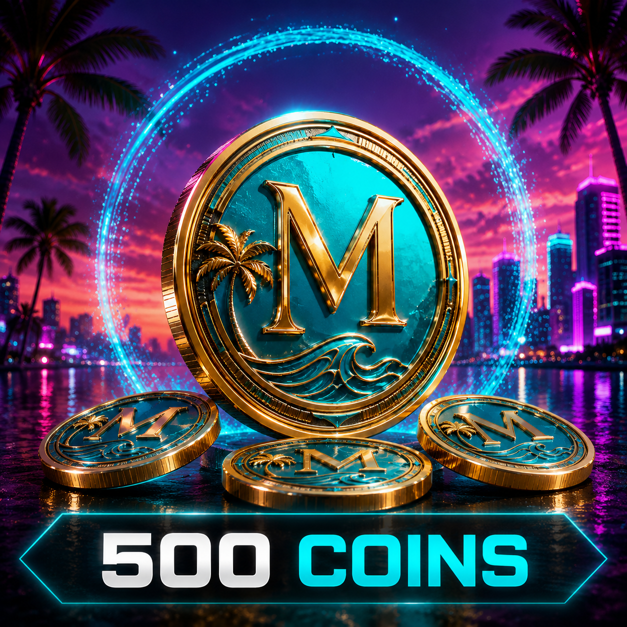 500 Coins