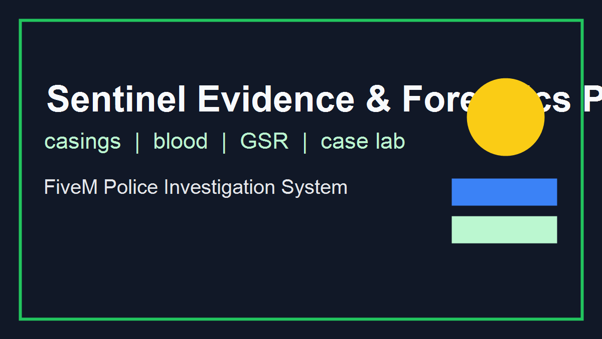 Sentinel Evidence & Forensics Pro