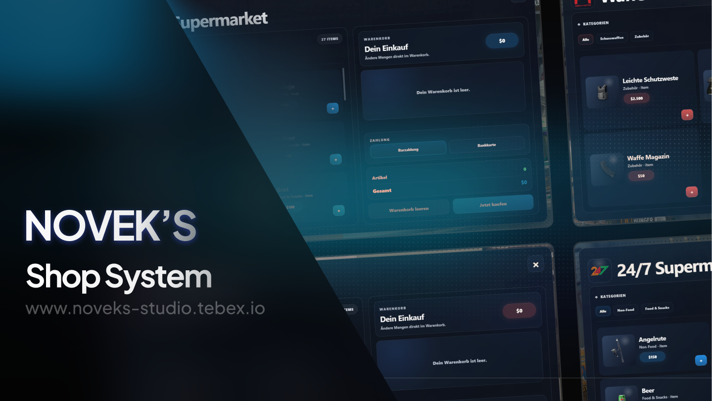 [ESCROW] Shop System