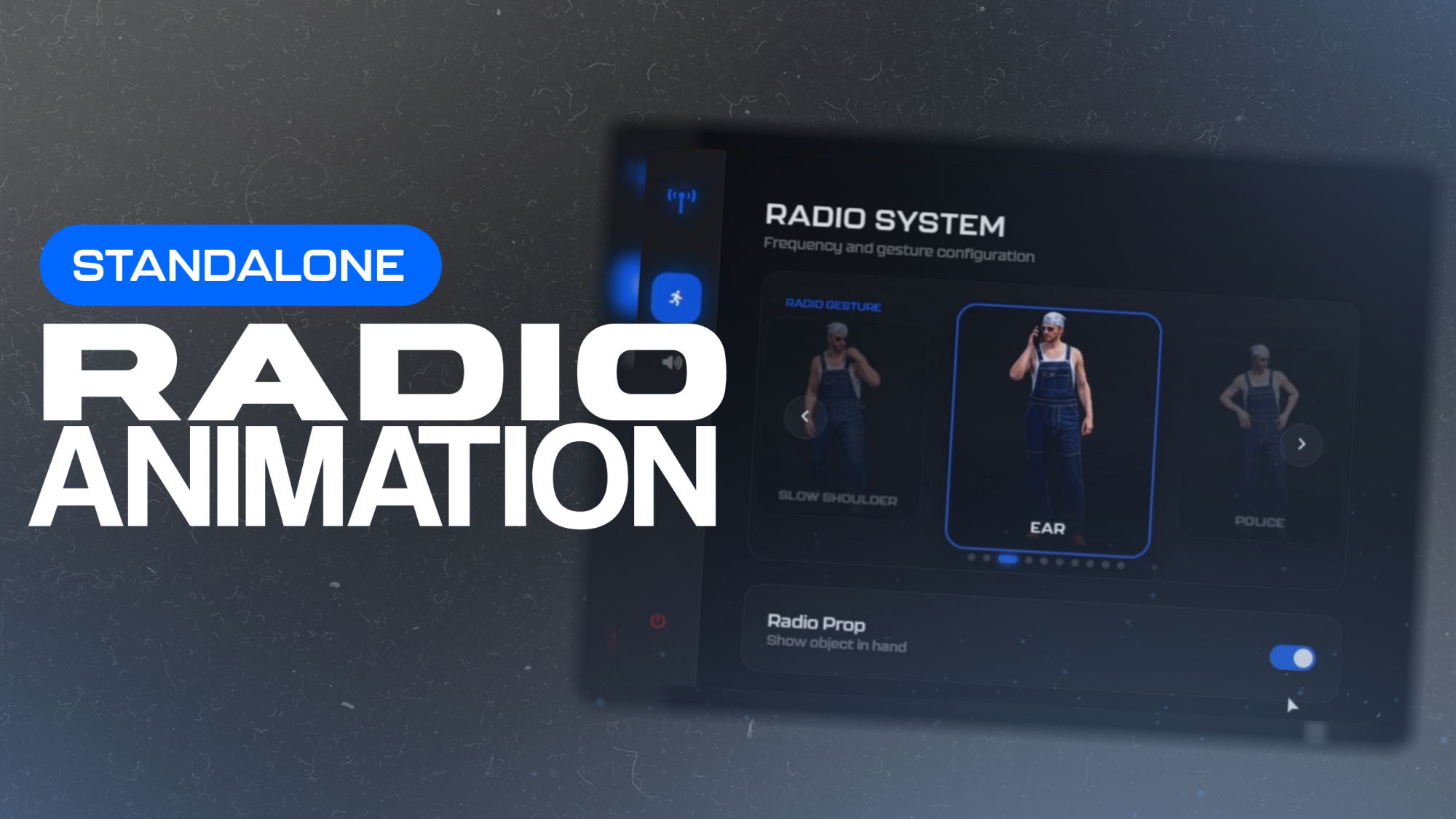 RADIO ANIMATION - STANDALONE