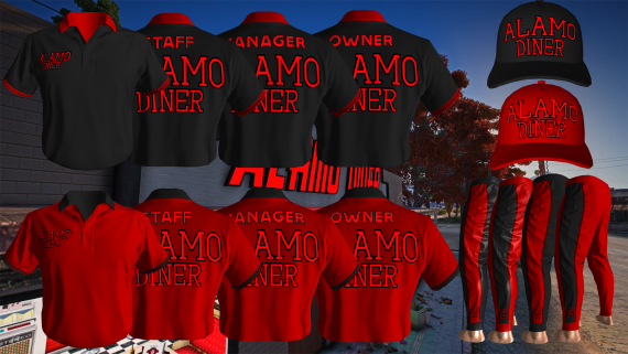 Alamo Diner Uniform 1 [M+F]
