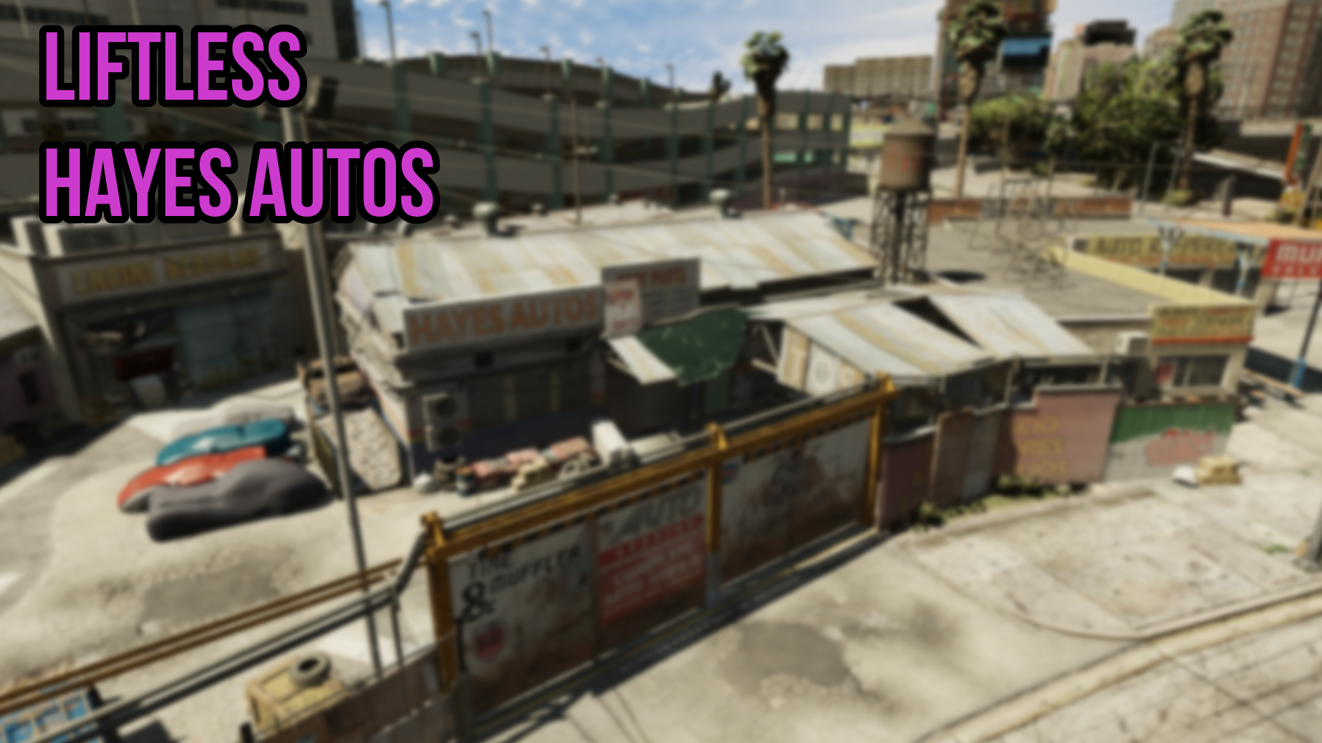 Liftless Hayes Autos | FiveM Map Modification