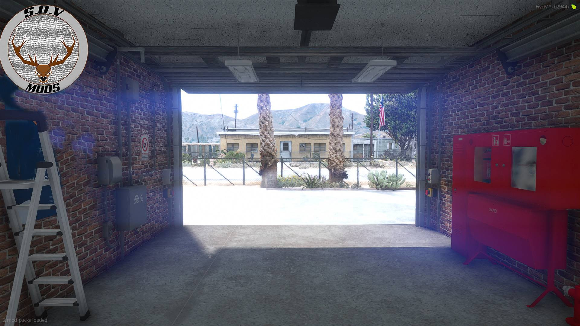 Sandy Shores Police Station 01