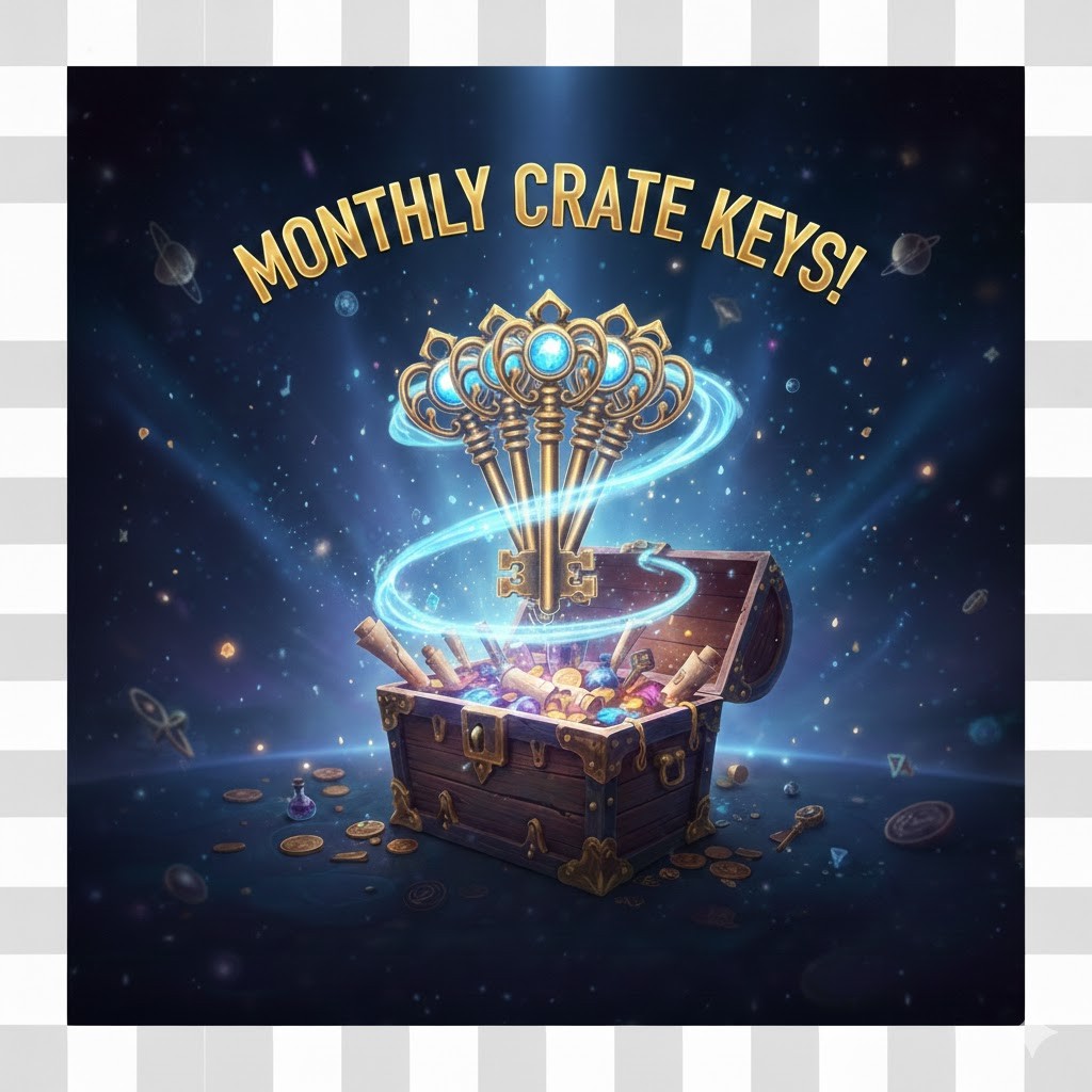 8 Monthly Crate Keys