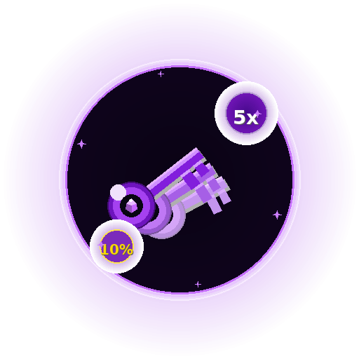 5x Epic Keys