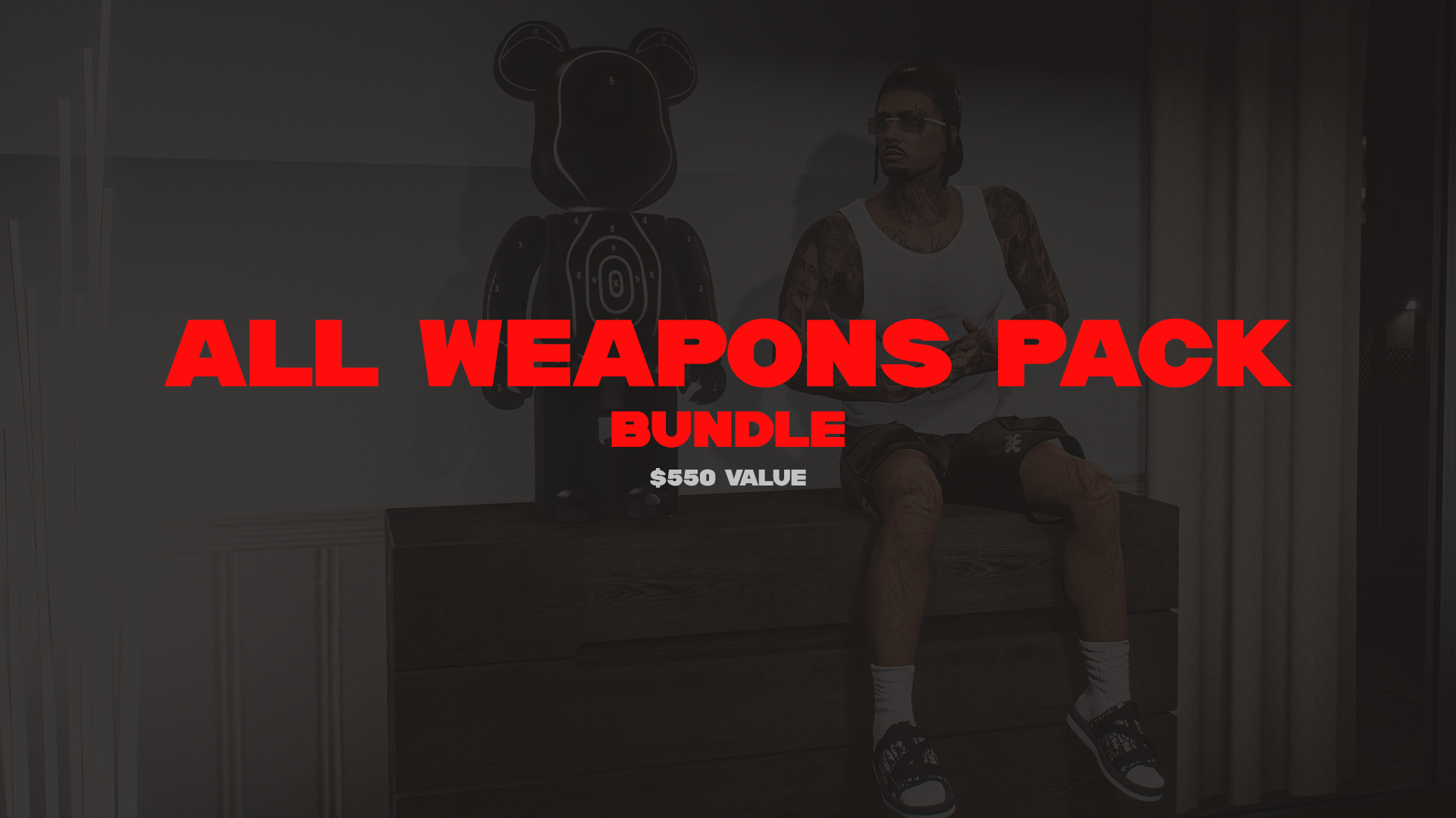 ALL Weapons Packs Bundle (SAVE $125)