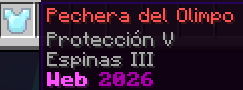 Pechera del Olimpo