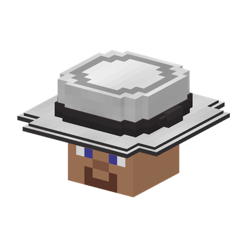 White Fedora Hat