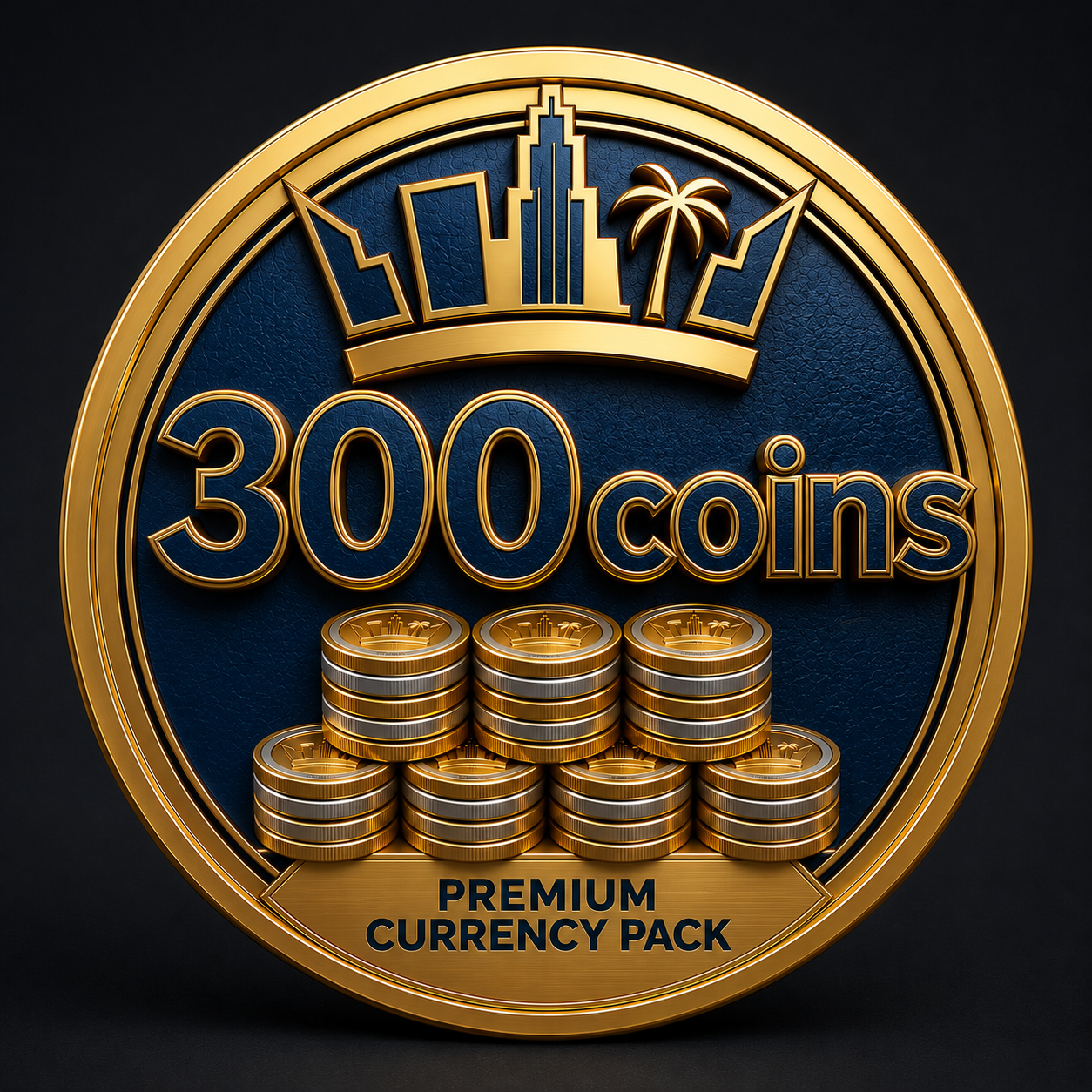 300 coins