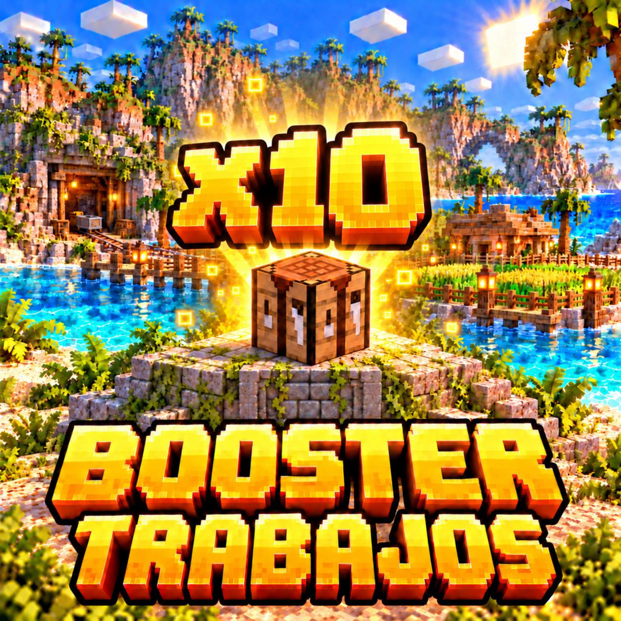 ⚒️ Booster Trabajos x10