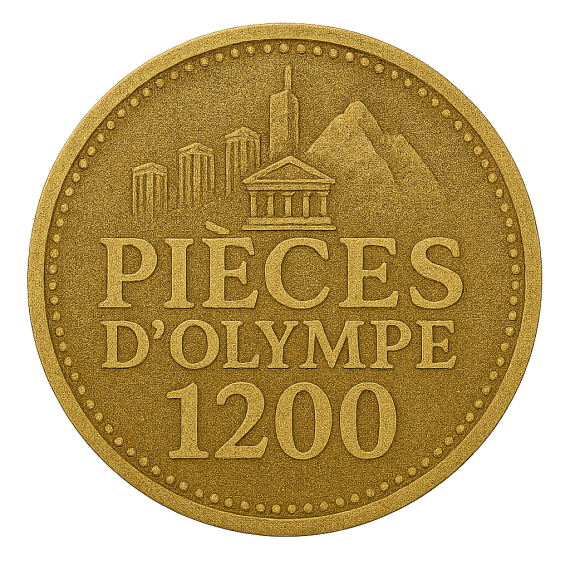 Pack 1200 Pièce d'Olympe