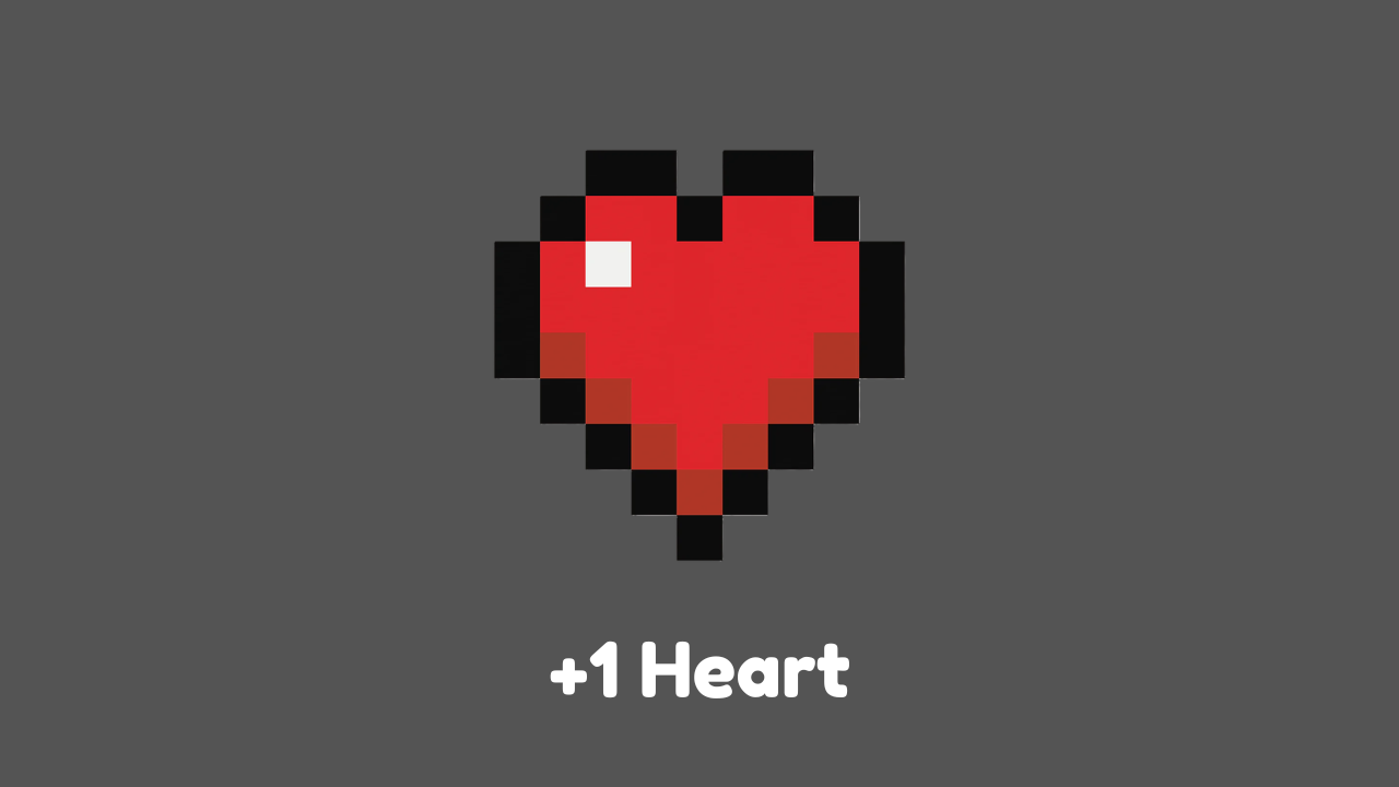 +1 Heart