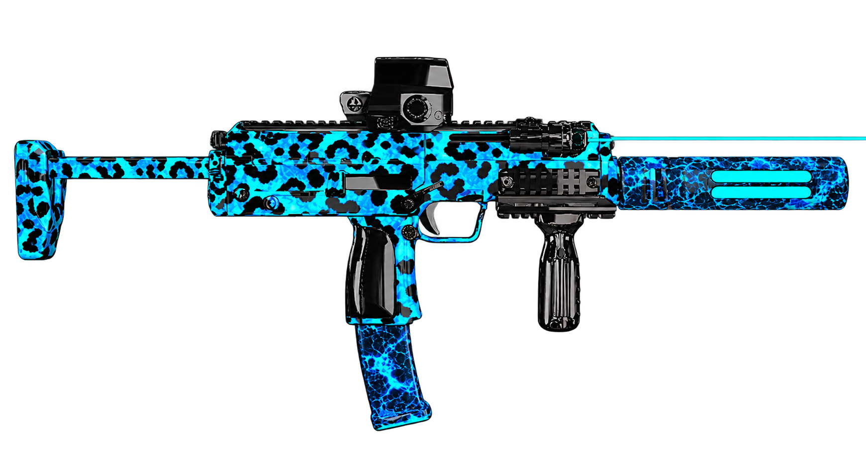 CYAN CHEETAH MP7 β preview 3