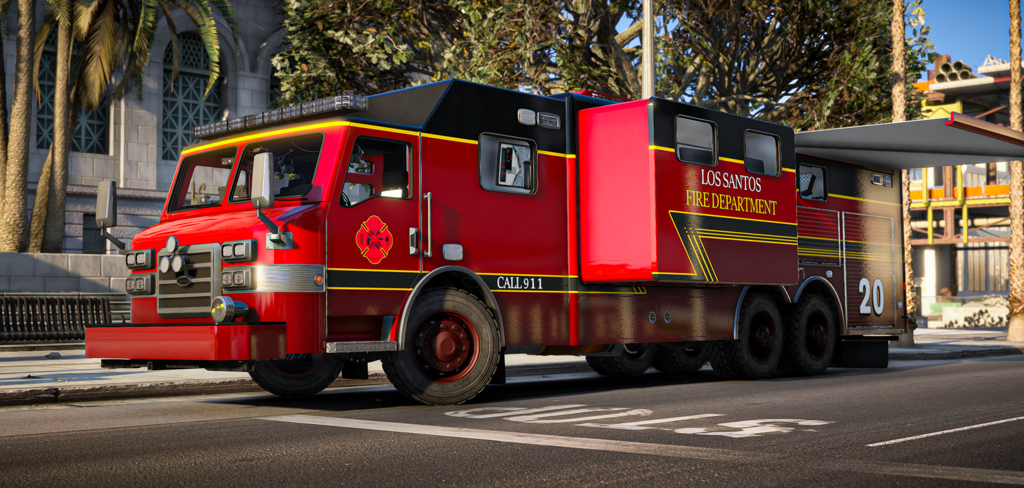 Spear Impulse Mobile Command Fire Truck
