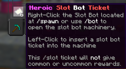 Heroic Slotbot x6