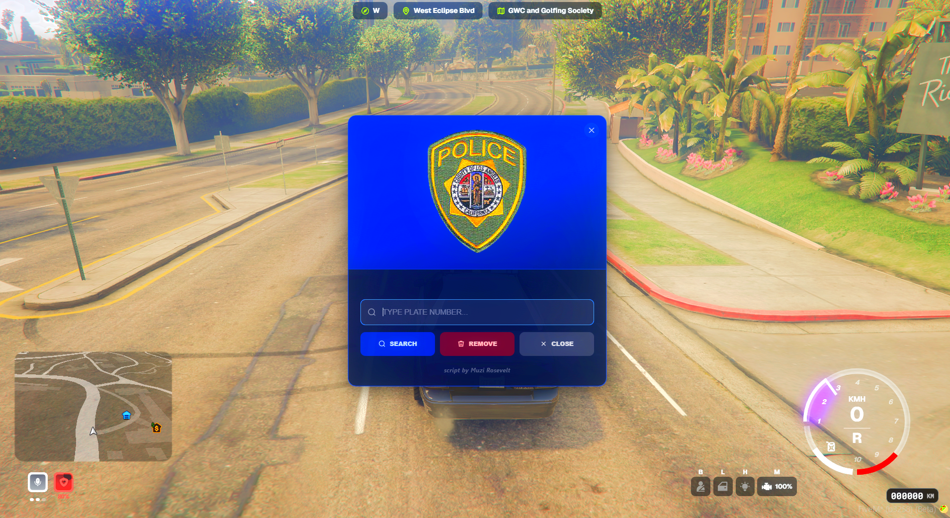 SCS Live Plate Tracker
