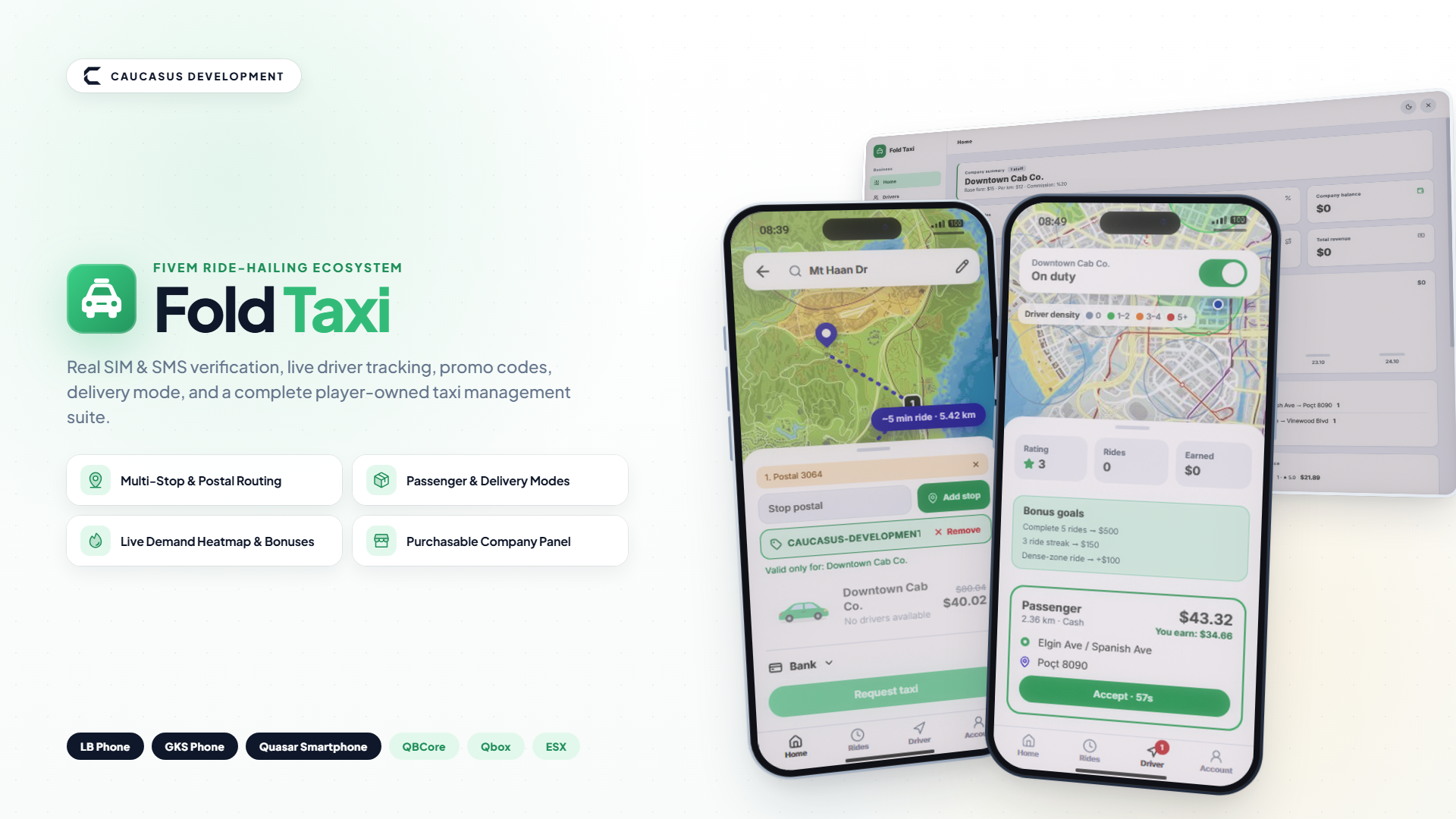 Taxi Business System [ With App ]