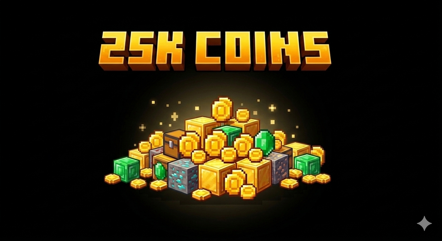 25k COINS