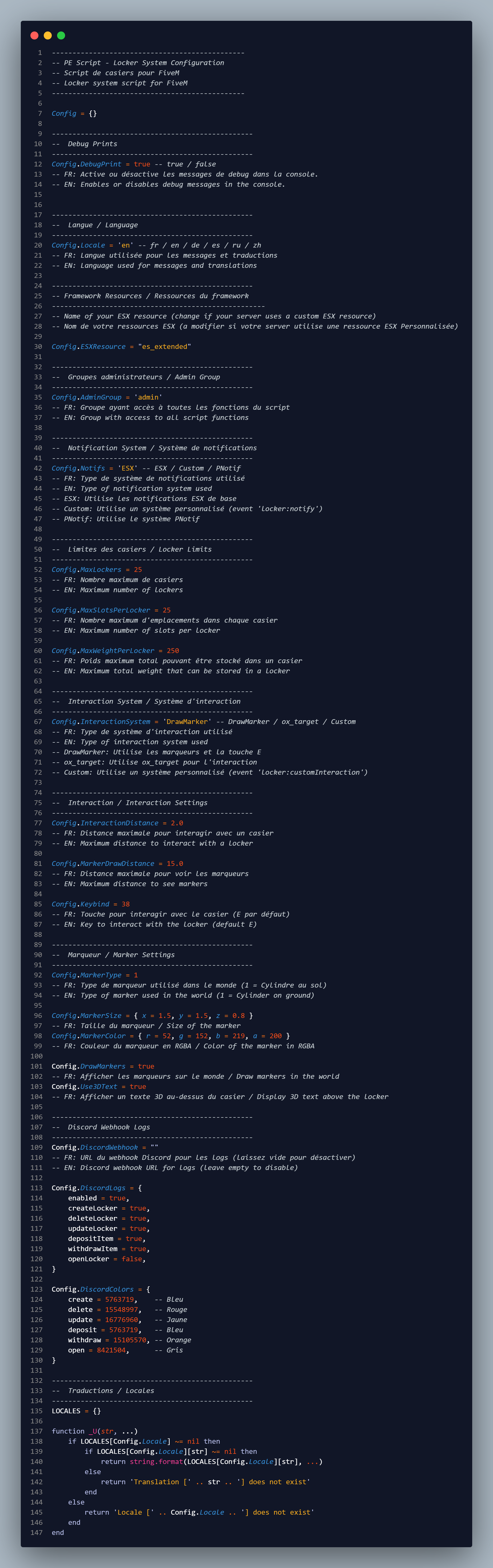 PLocker Script - FiveM Screenshot 2