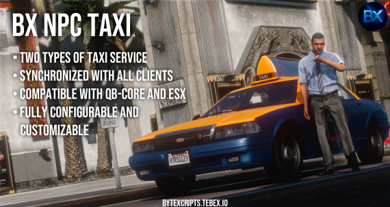 [QB-CORE / ESX] NPC Taxi
