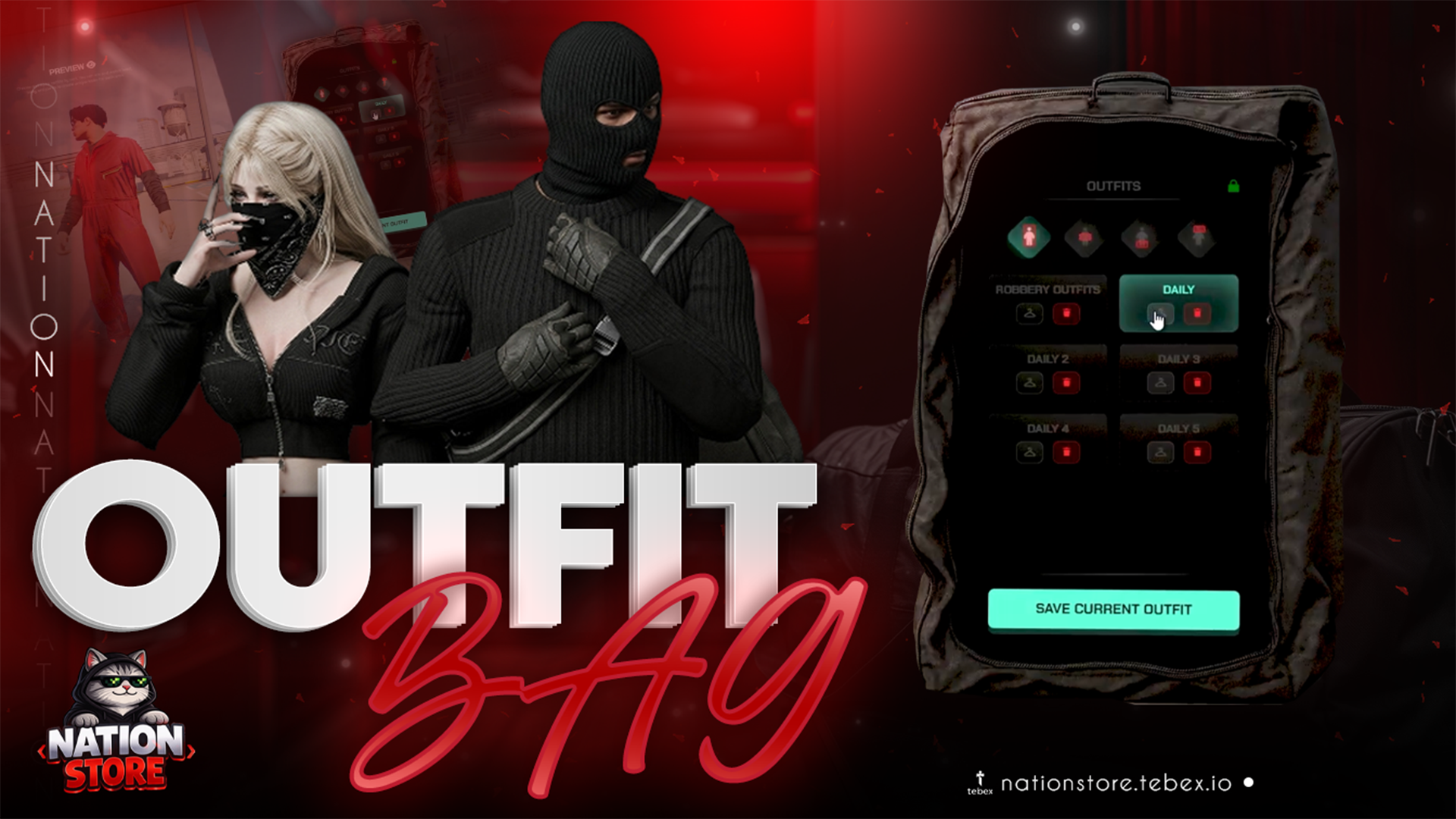 Outfit Bag - The Ultimate Portable Clothing System