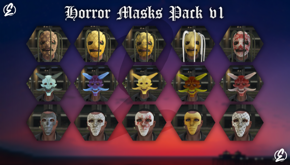 Horror Mask V1 (Male / Female)