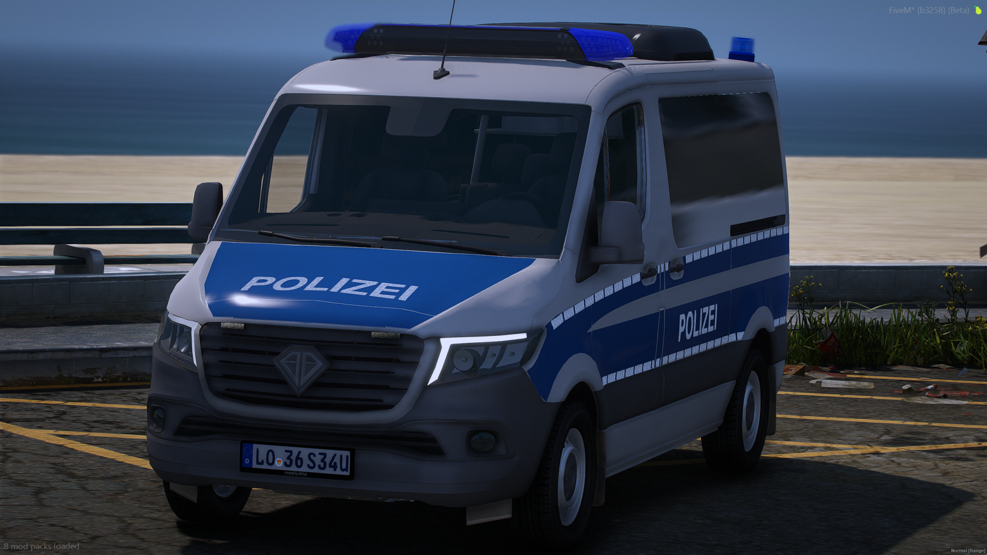 Benefactor Roadrunner Gen2 Polizei HGruKW [LB4000]