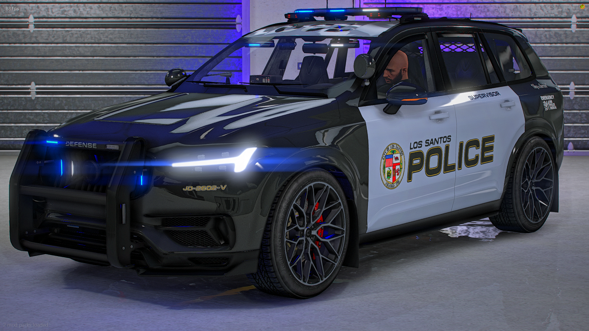 Vulcar VX90R (US) - Police (Non -ELS)
