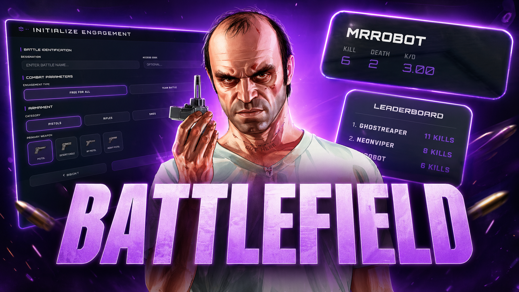 BATTLEFIELD SCRIPT + 5 MAPS!