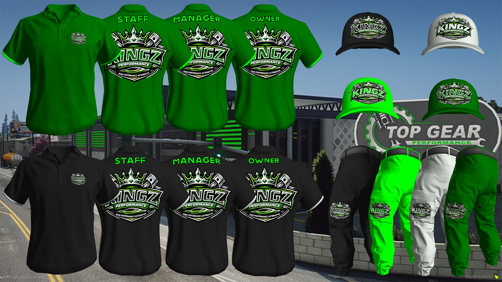 Kingz Performance Clothing Uniform 2 [M+F]