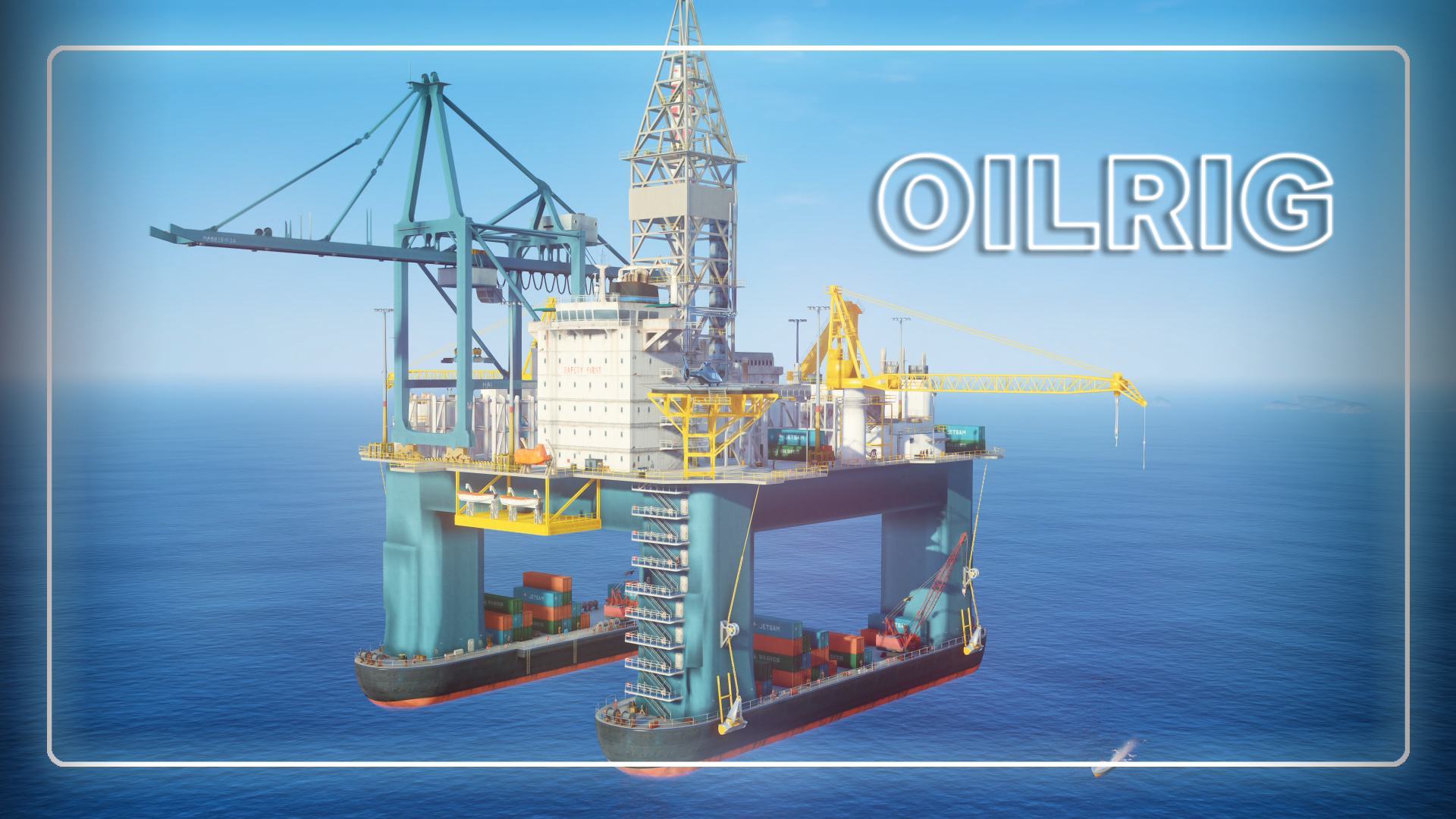 Offshore Oil Rig MLO | Industrial Complex