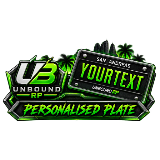 Personalised Number Plate