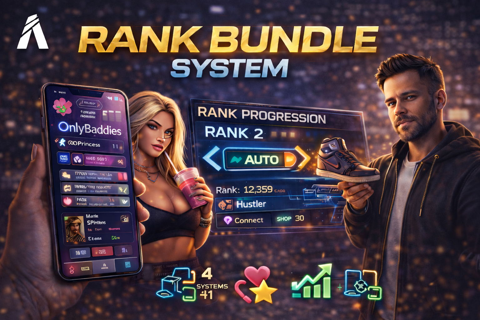 Sleezy Development • Rank Bundle System (Qbox)