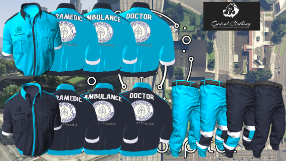 Aldore Paramedic Uniform [Male and Female]