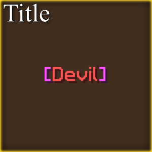 Devil [Title]