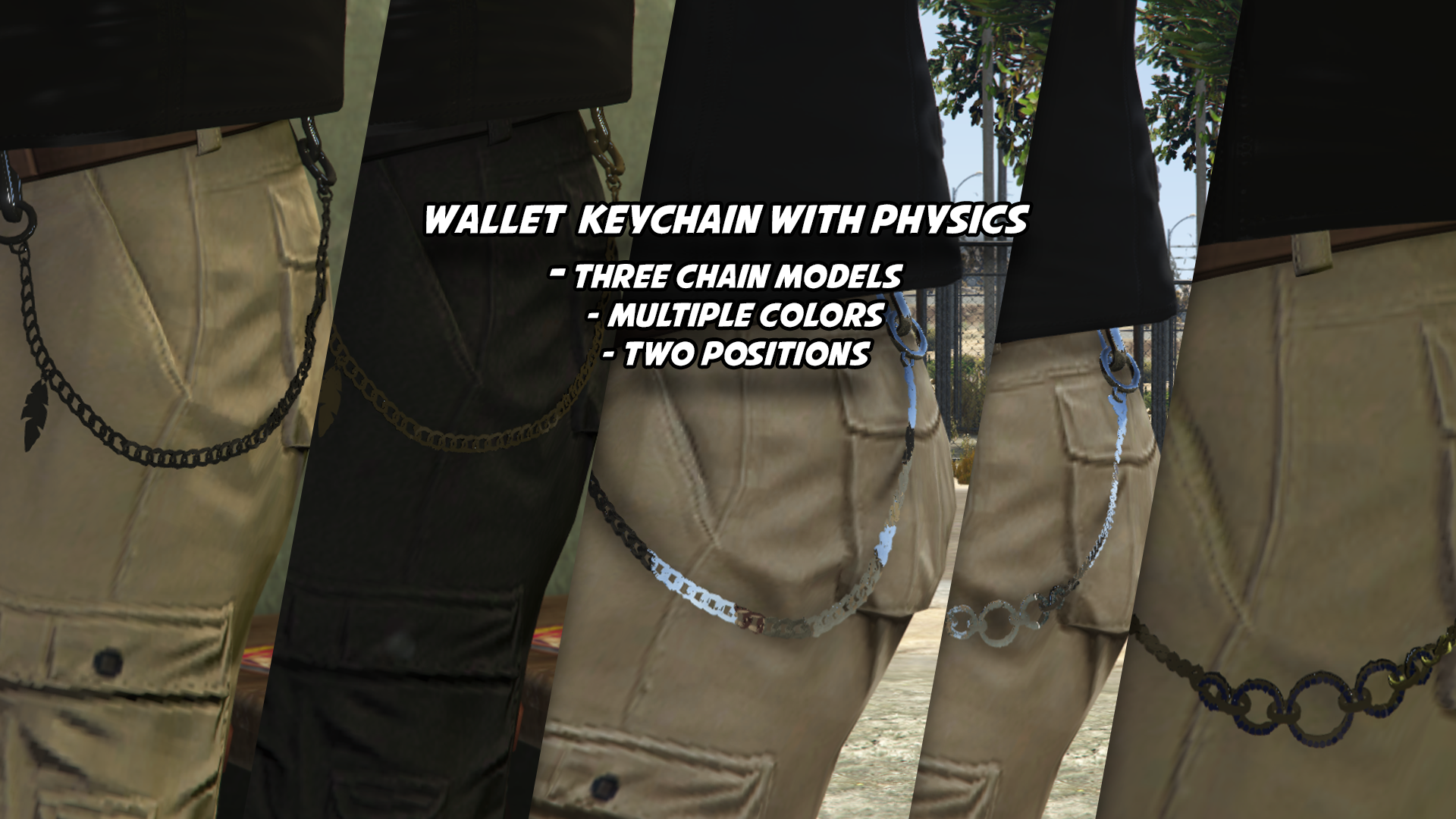 Wallet Keychain Pack (+ Physics)