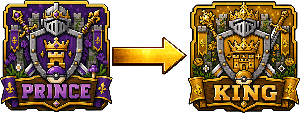 Prince --> King