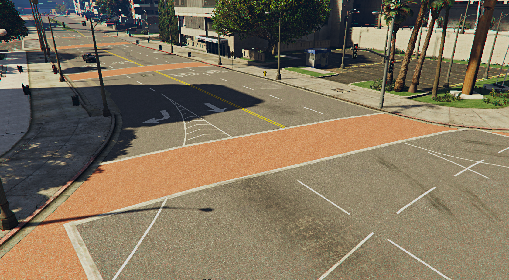 Downtown & Vinewood HD Road Overhaul