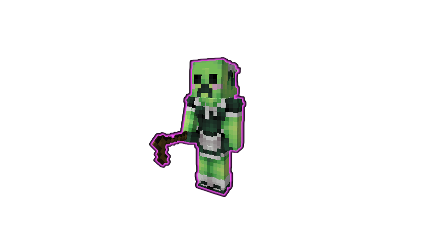 Light Purple Outline Effect