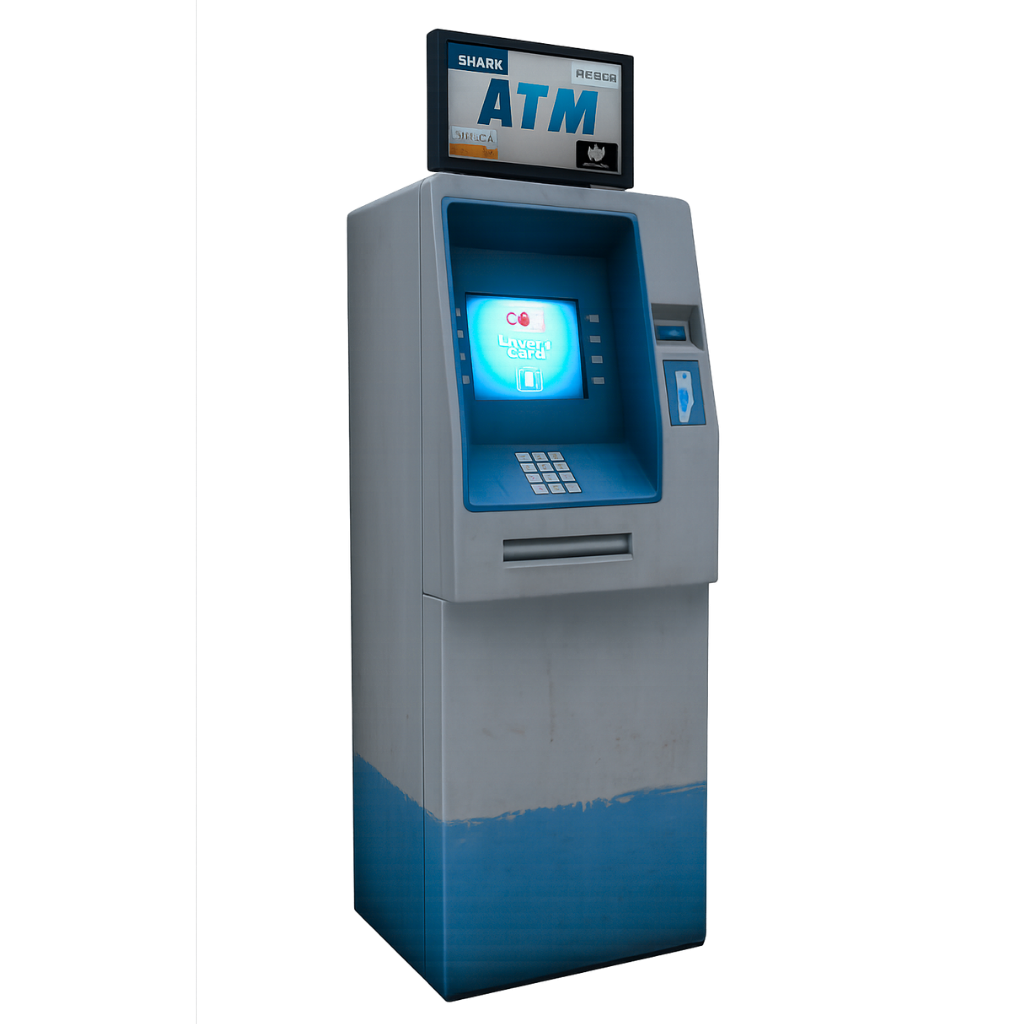 (ATM)  BANK MACHINE