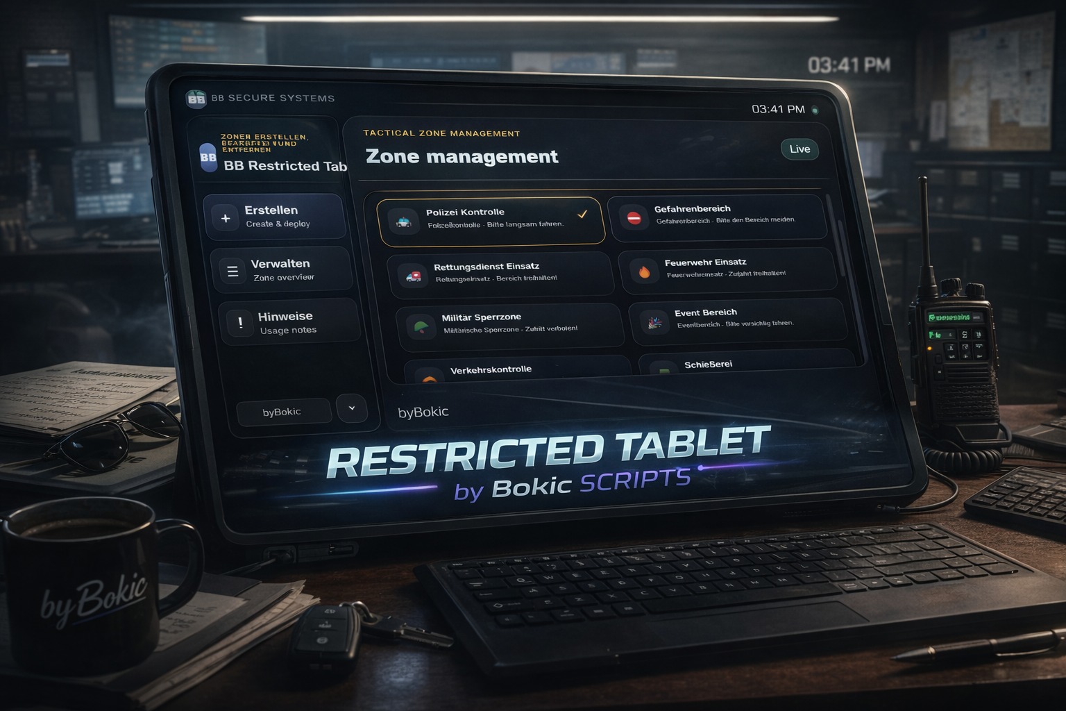 byBokic Restricted Tablet