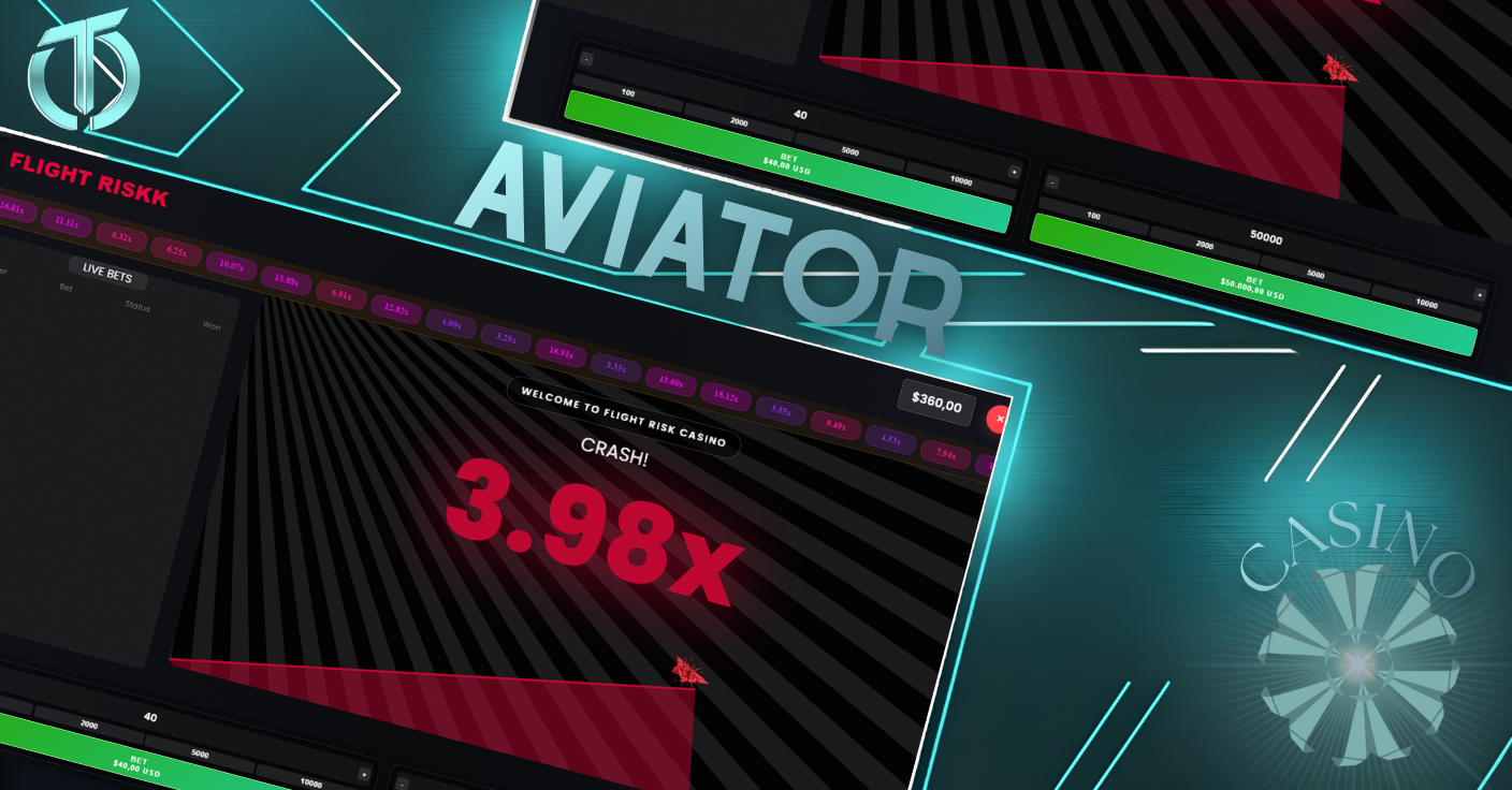 FLIGHTRISK AVIATOR CASINO GAME [OPENSOURCE]